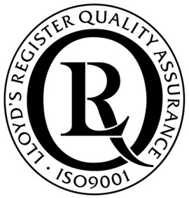 Lloyd's Register Quality Assurance ISO 9001 certification mark